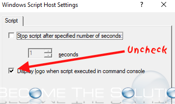 Howto Stop Script